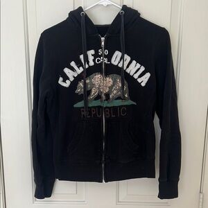 Black California Republic Hoodie
